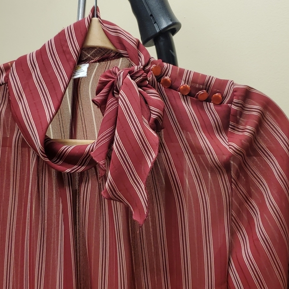 Vintage sheer blouse - Picture 2 of 5